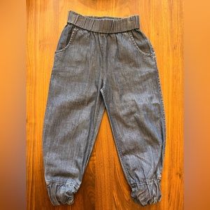 Omamimini Denim Jogger Pants